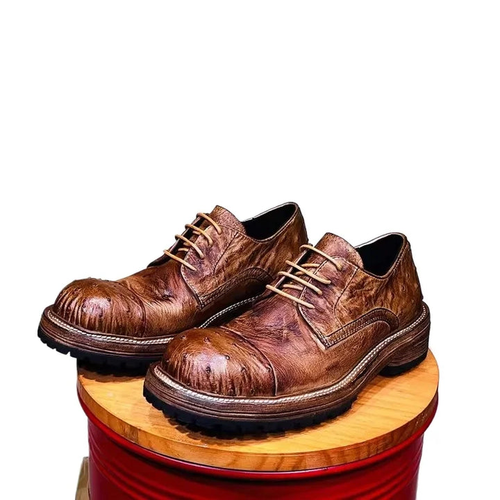 Comfortable Lace-Up Derby Shoes