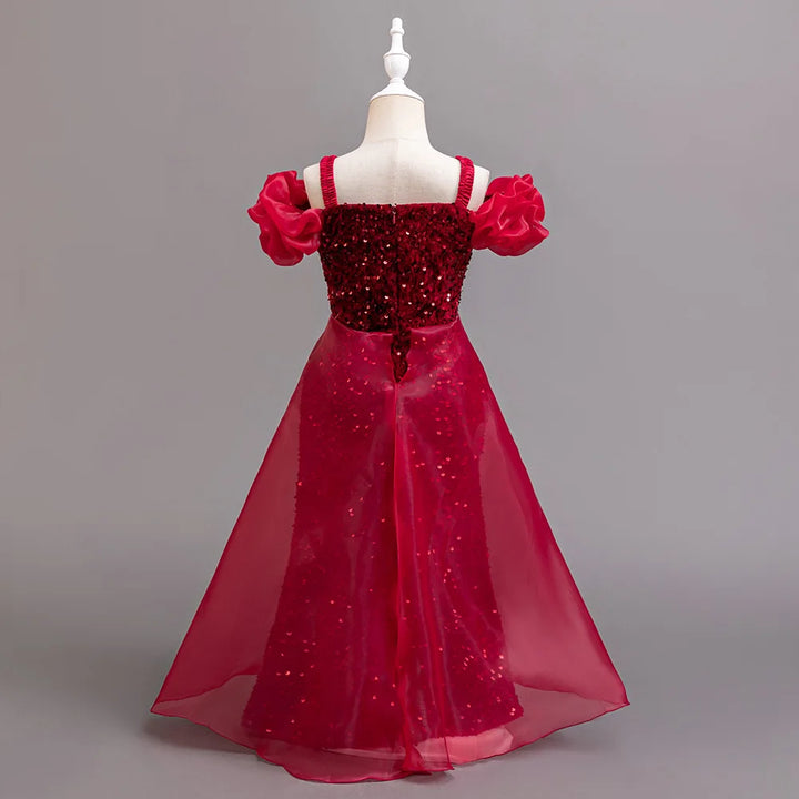 Stylish Sequin Flower Girl&