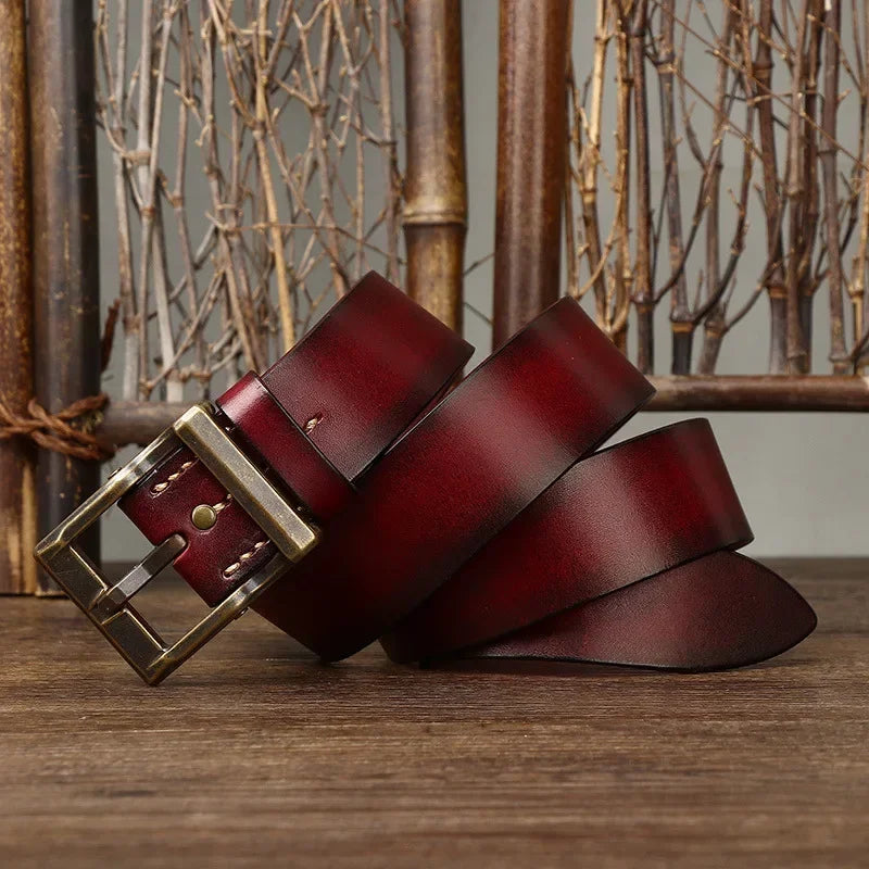 Pure Cowhide Genuine Leather Belt
