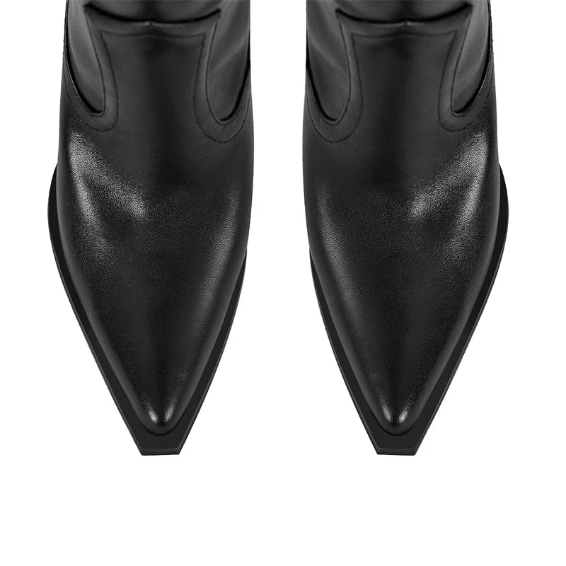 Stylish Matte Over The Knee Boots