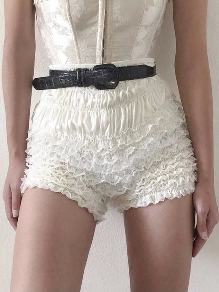 Bloomers Ruffles Lace Lolita Shorts
