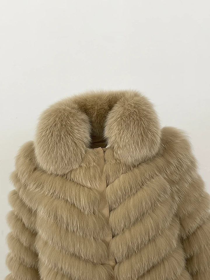 Luxury Real Fur Streetwear Coat