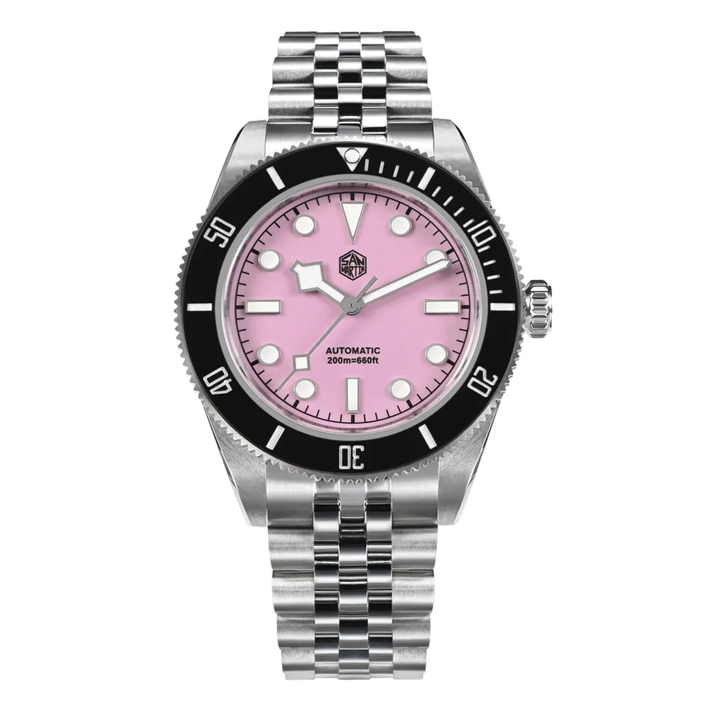 Classic Enamel Dial Automatic Diver Watch