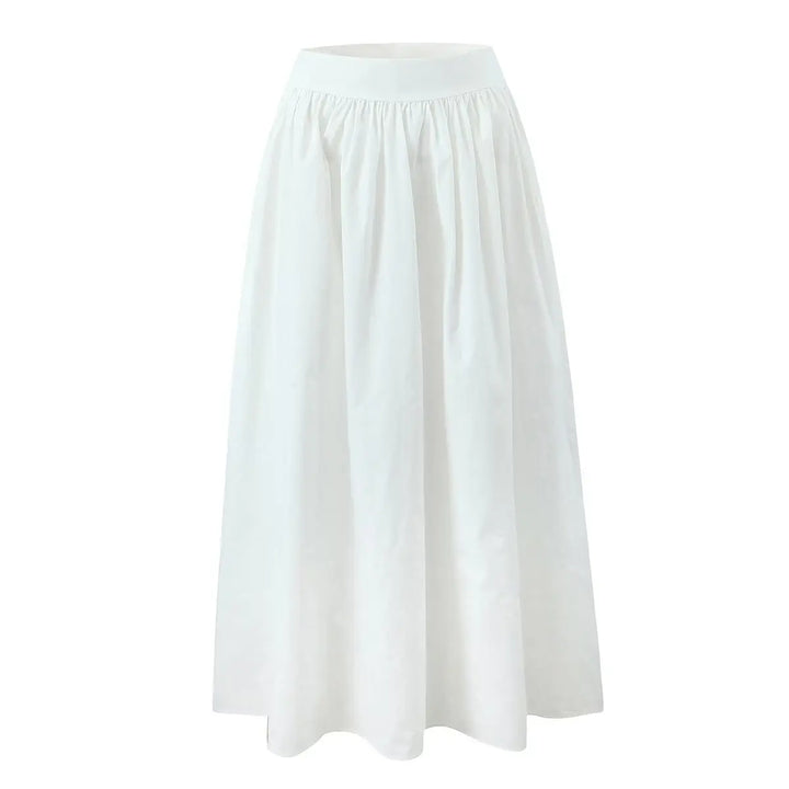 Sweet Big Swing Cotton Skirt