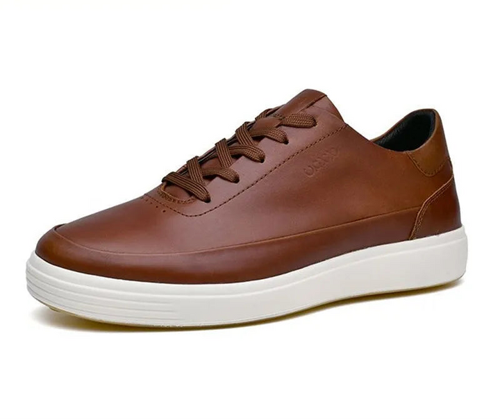 Modern Soft Genuine Leather Sneakers