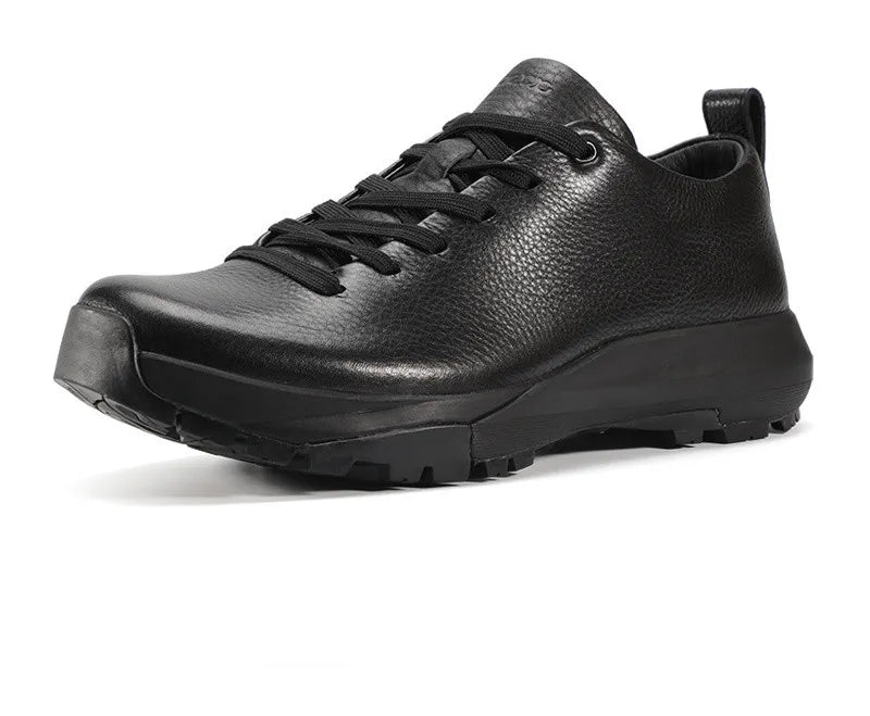 Luxury Lightweight Leather Jogging Sneakers