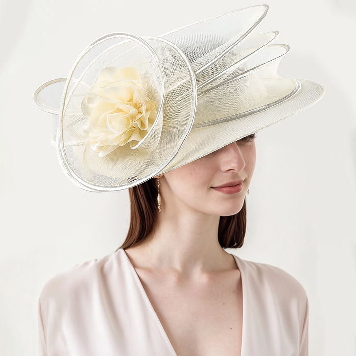 Unique Derby Sinamay Hat