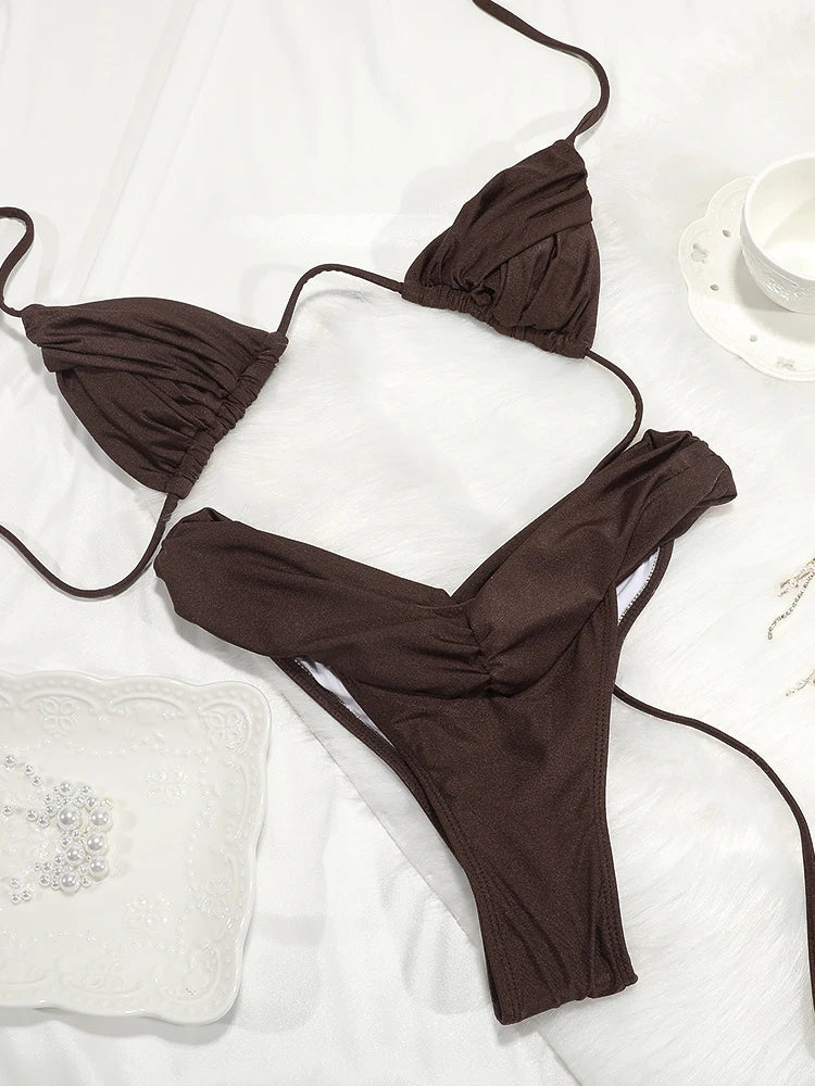 Classic Triangle Micro Bikini Set