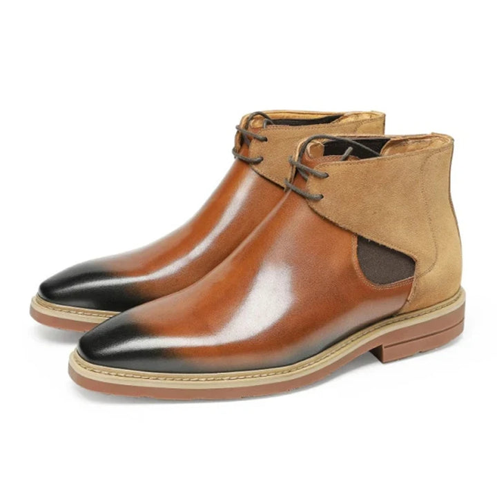 Premium Square Toe Short Chelsea Boots