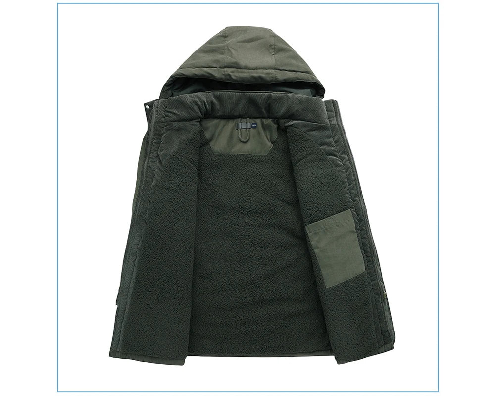 Stylish Warm Fleece Thermal Jacket