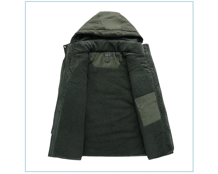 Stylish Warm Fleece Thermal Jacket