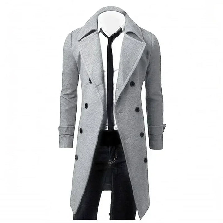 Smart Style Double Breasted Trench Coat