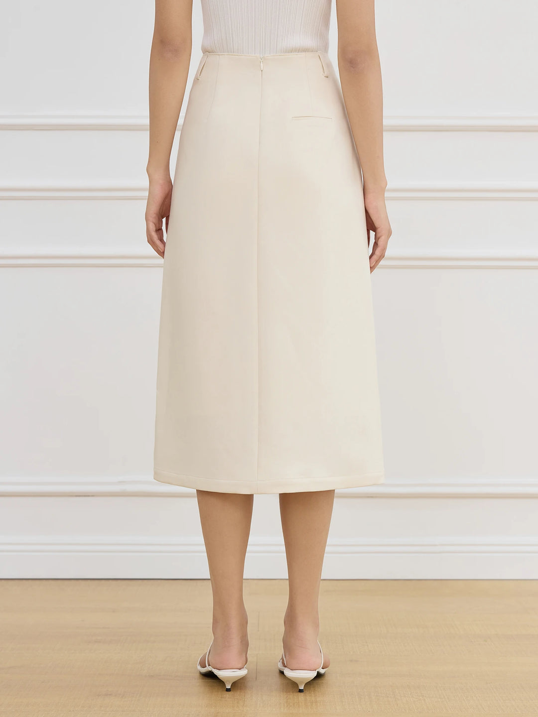 Casual Half I-Fold Loose Skirt