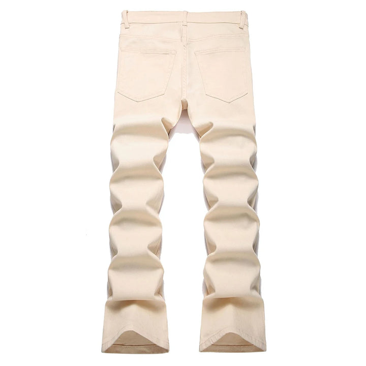 Stylish Slim Bootcut Denim Jeans Pants