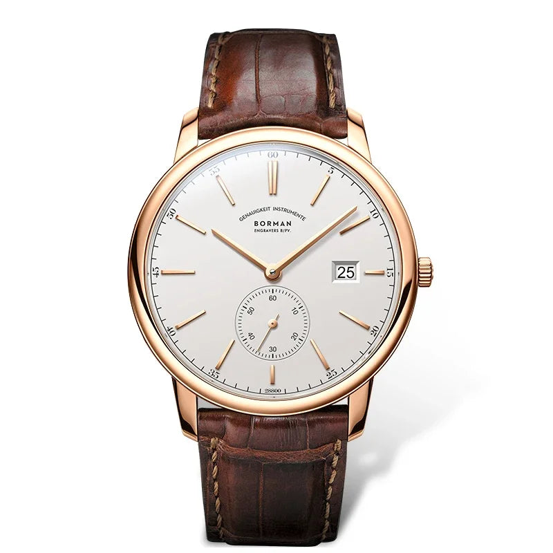 Luxury Ultra-Thin Sapphire Wristwatch