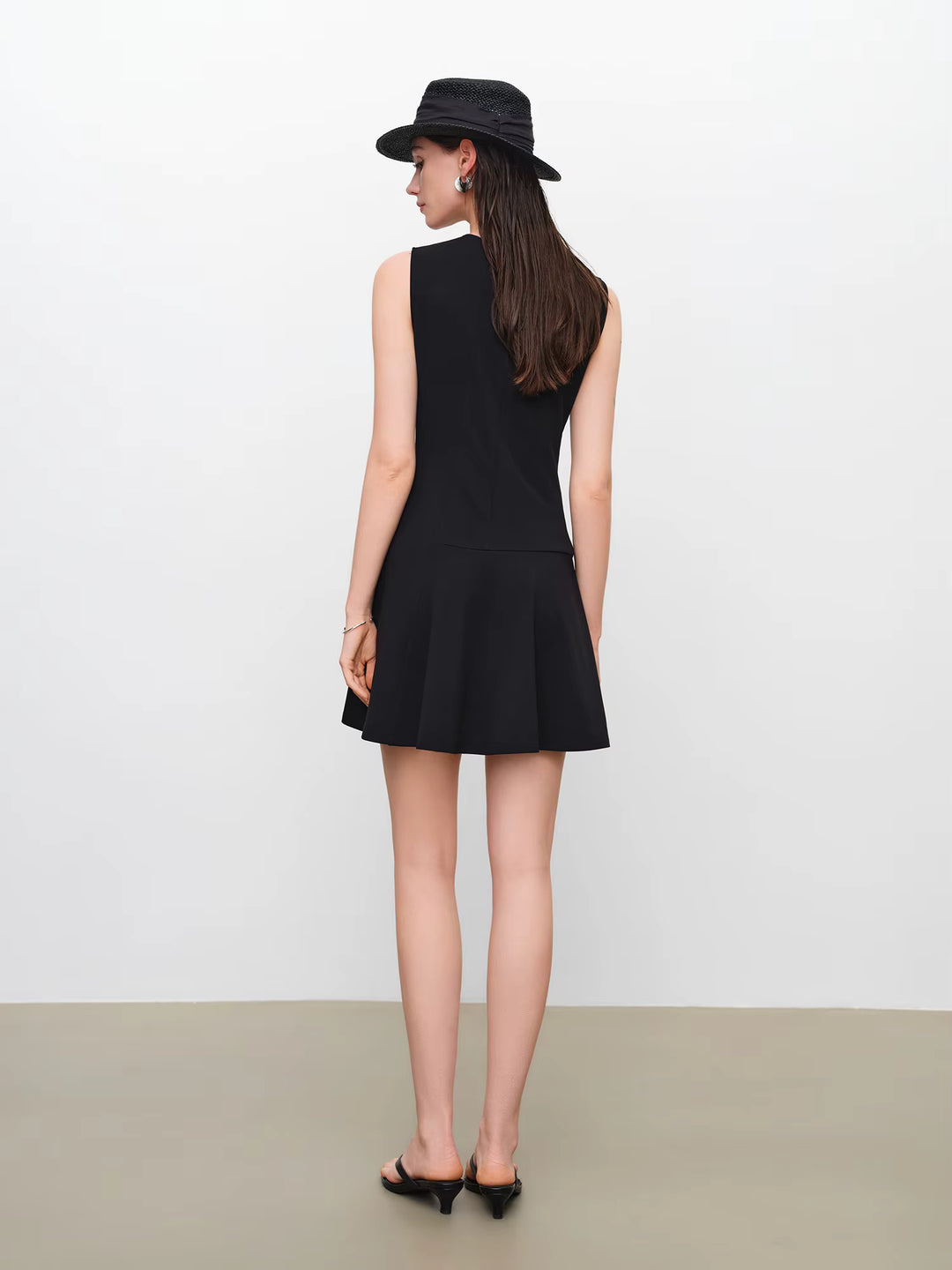Effortlessly Resplendent Fitted Mini Dress
