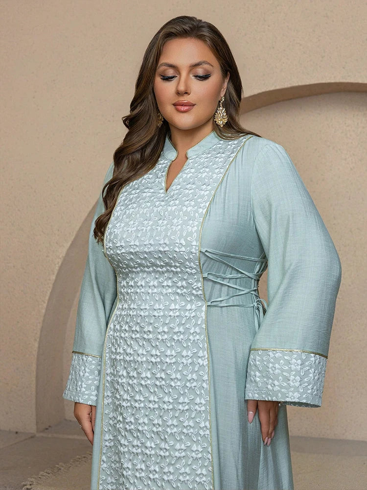 Beauteous Plus Size Long Maxi Dress