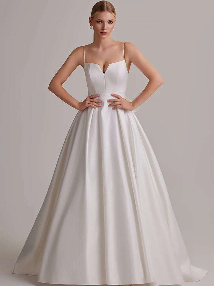 Classic Strapless Bodice Bridal Dress