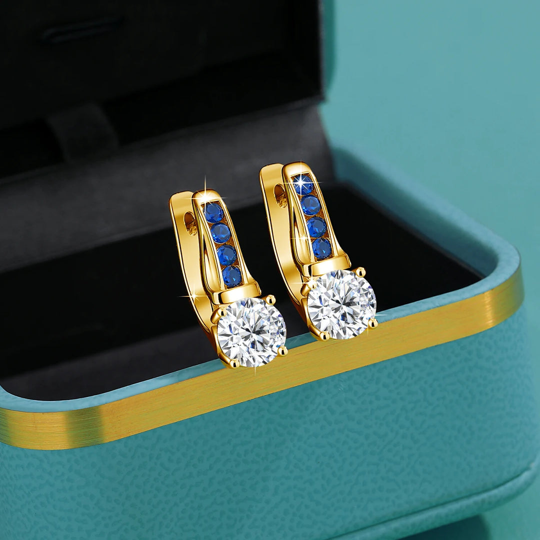 Sweet Moissanite Diamond Earrings