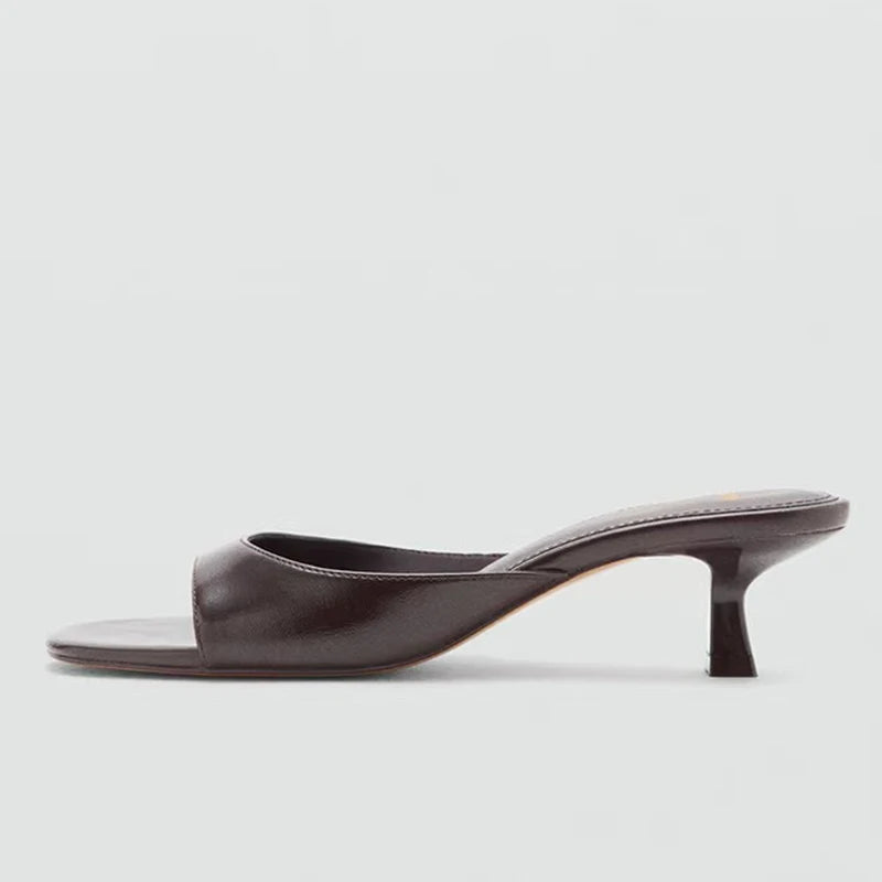 Retro Stylish Low Thin Slippers