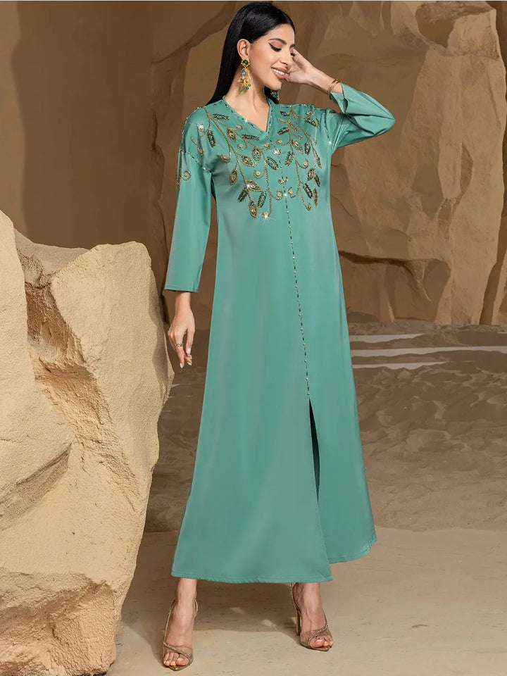 Delightful Diamonds Abaya Dress