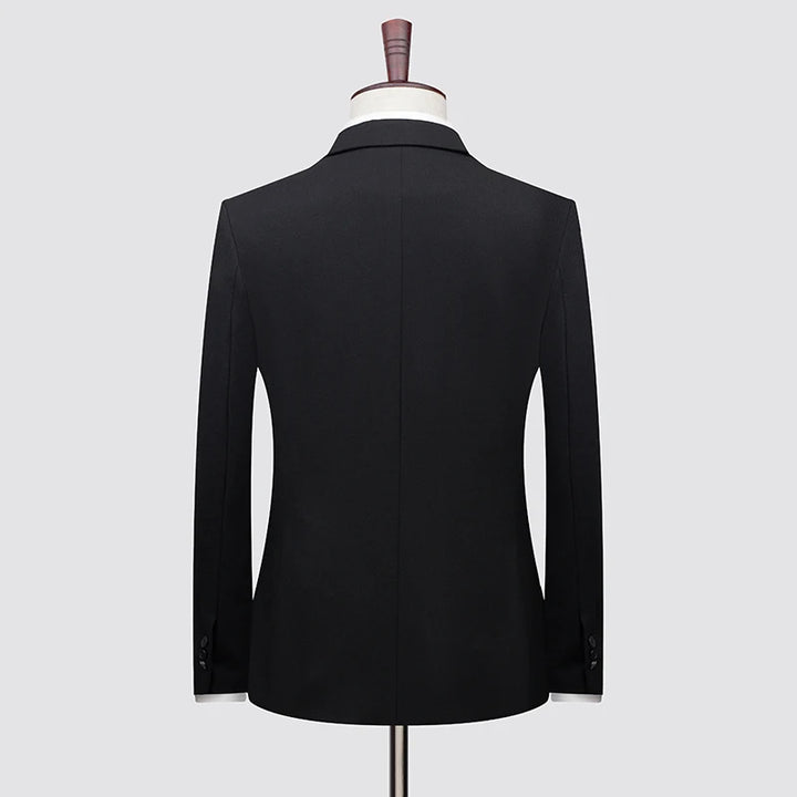 High-End Three-Piece Business Wool Suit