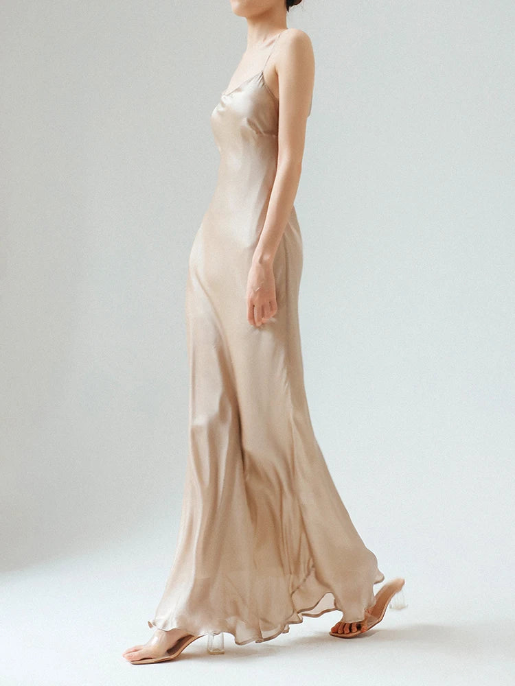 Effortless Glamour Silk Dress