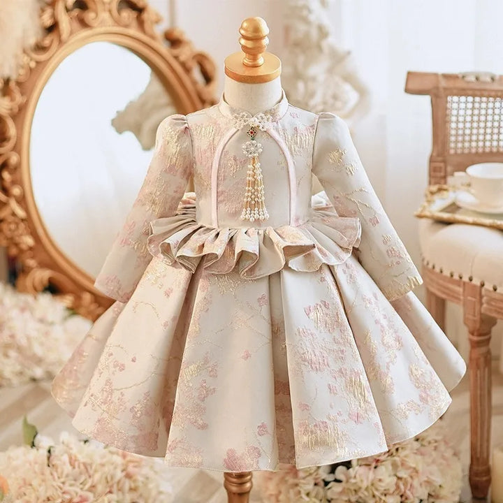 High-End Little Flower Princess Dress