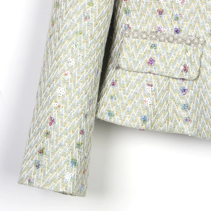 Glamorous Beaded Sequin Jacket