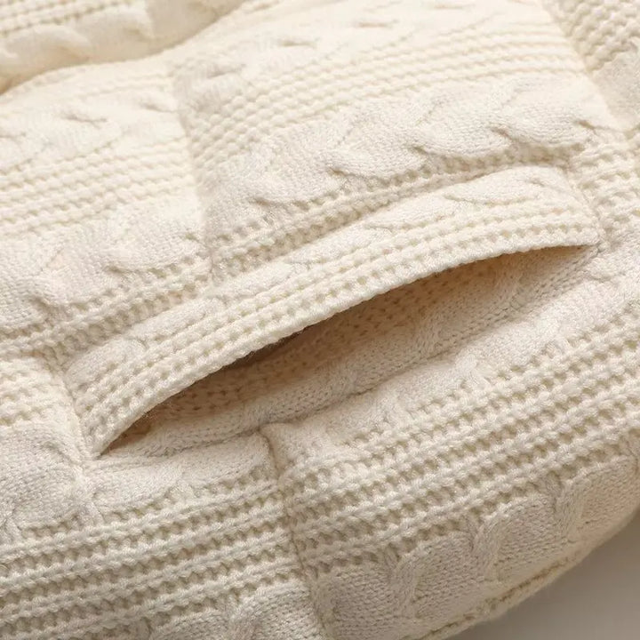 Lovely Long Sleeves Warm Parka Jacket