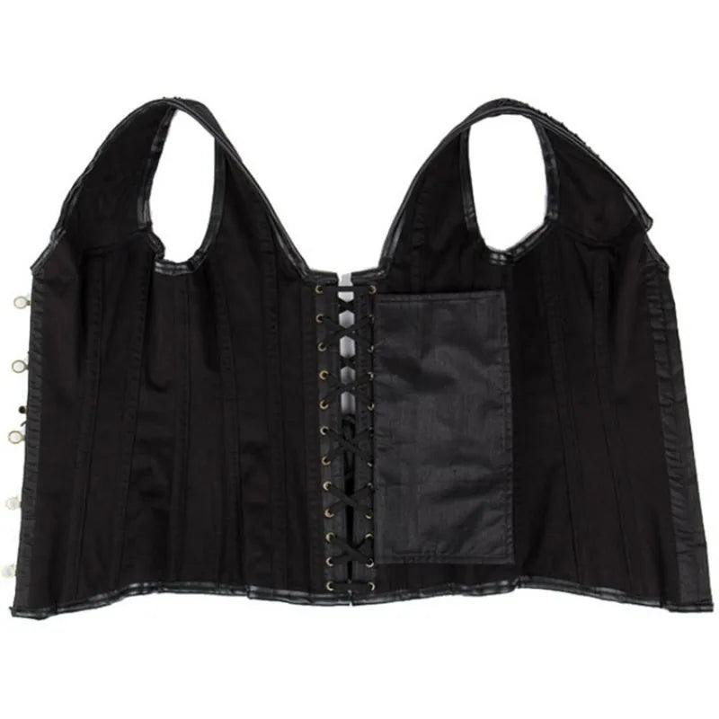 Gothic Slim Shoulder Straps Corset
