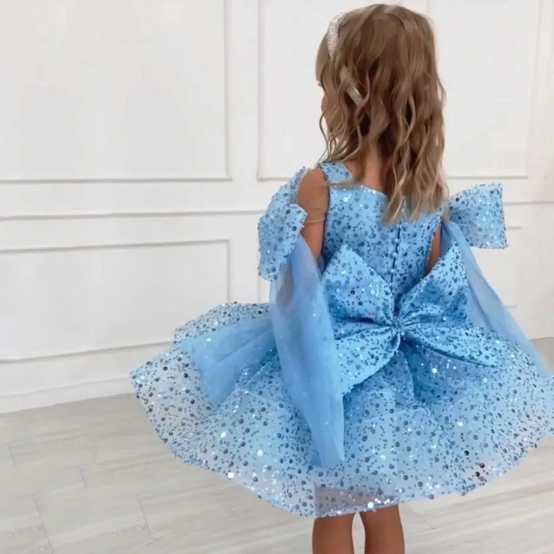 Lovely Shining Sequins Girl&