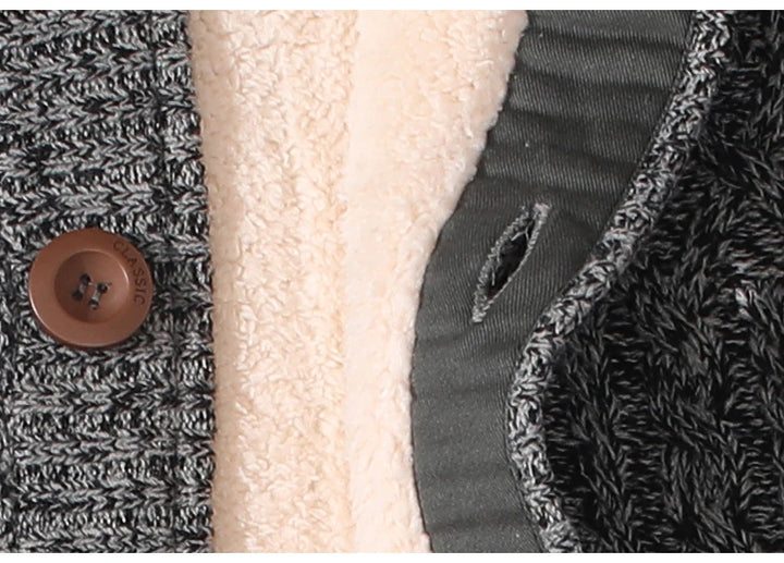 Elegant Wool-Cashmere Cardigan