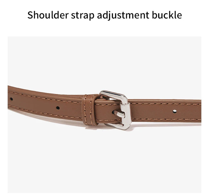 Adjustable Crossbody Zipper Bag