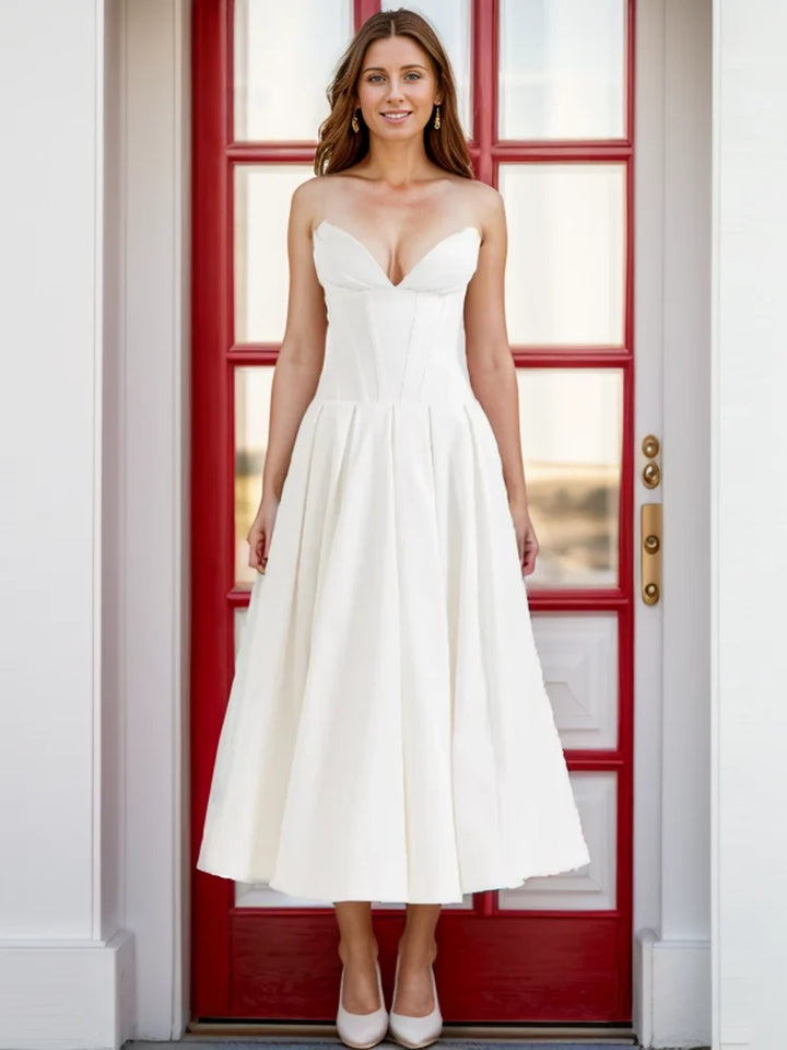 New Vision Elegant Strapless Dress