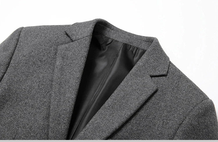 Sophisticated Regular Fit Wool Blazer