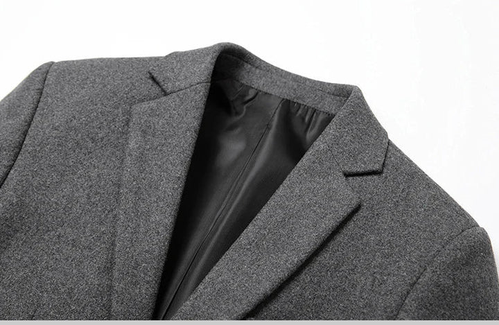 Sophisticated Regular Fit Wool Blazer