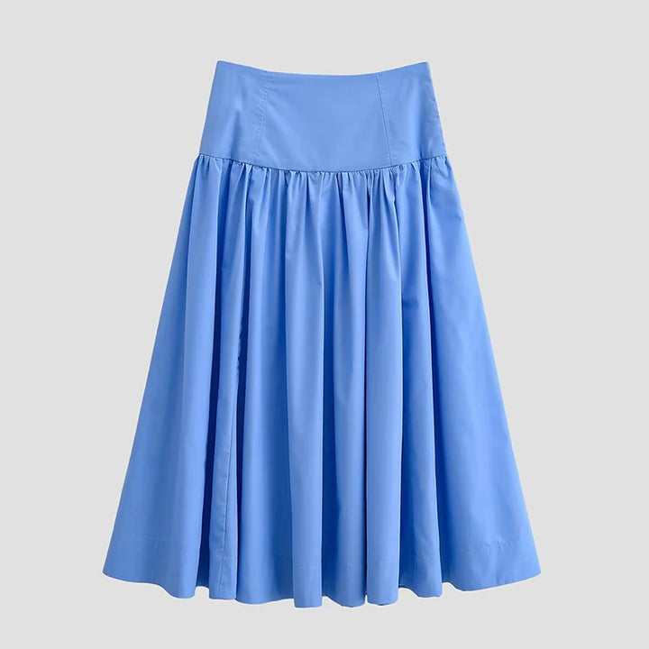 Luxury High Waisted Pleated Skirt