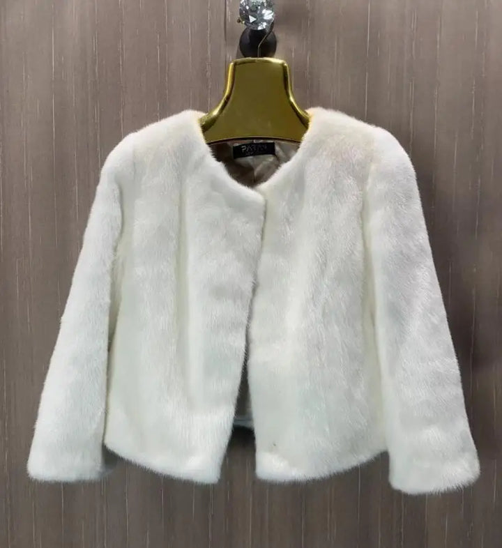 Fashionable Real Fur Short Jacket