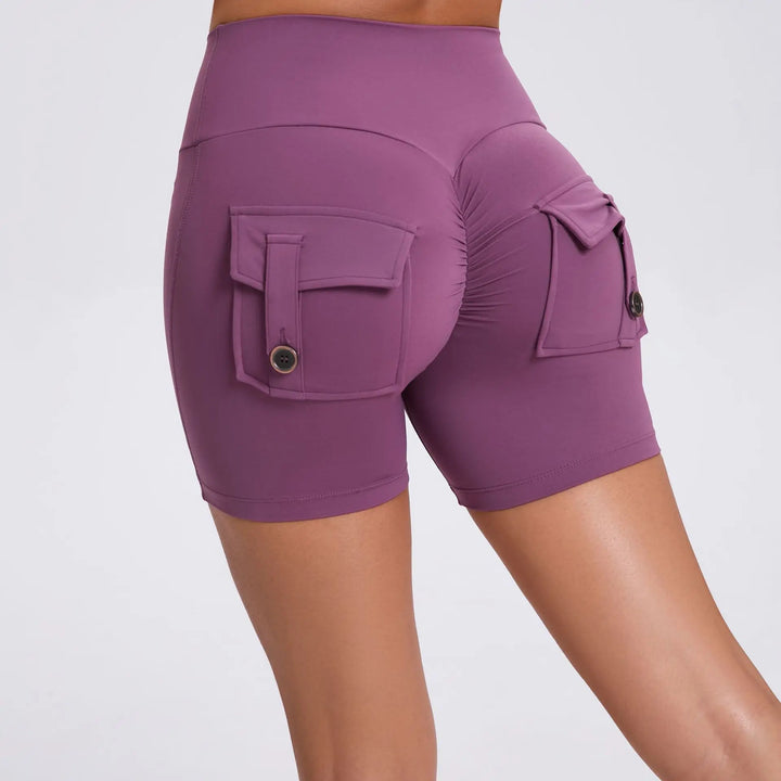 Classic Push-Up Pockets Yoga Shorts