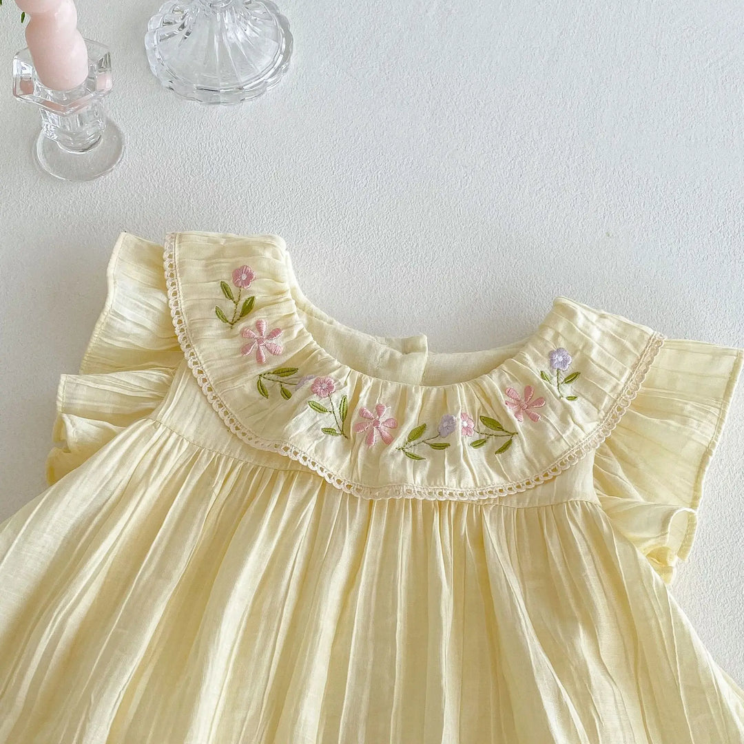 Adorable Embroidered Baby Girl's Skirt