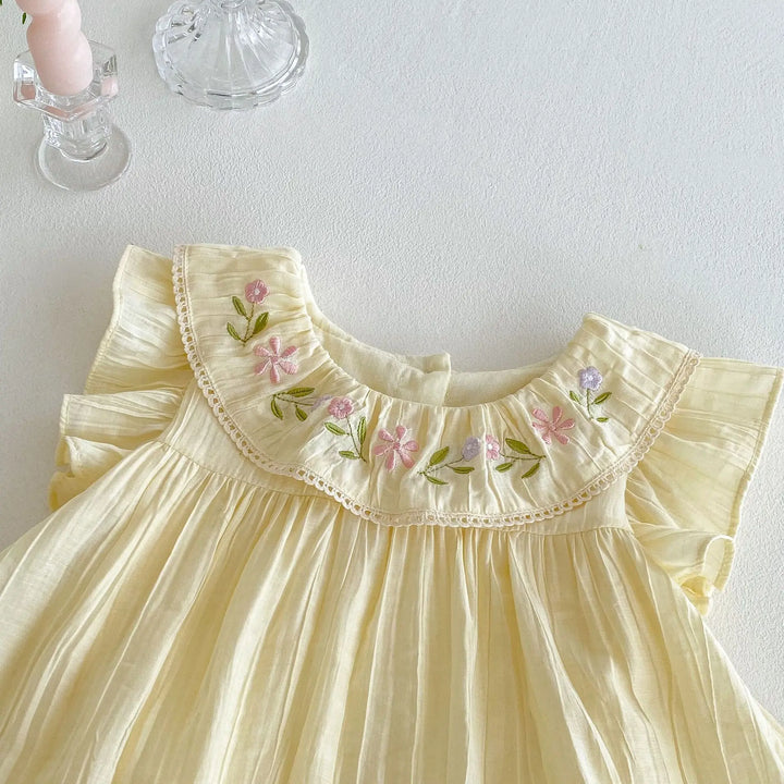 Adorable Embroidered Baby Girl's Skirt