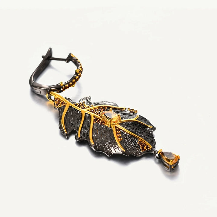 Modish Sterling Silver Drop Earrings