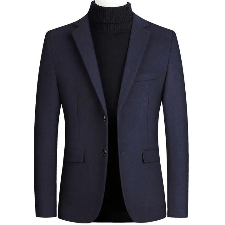 Luxury Oversized Wool Suit Jacket
