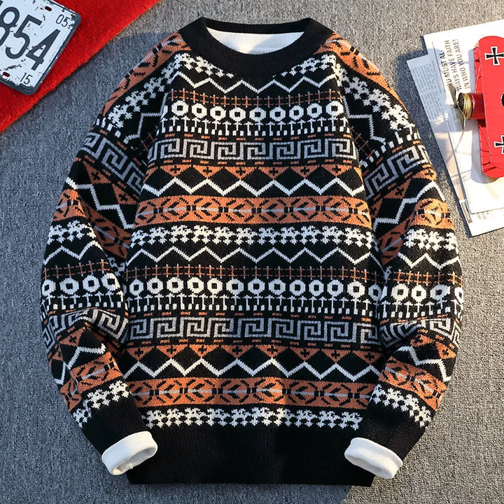 Soft Round Neck Loose Fit Sweater