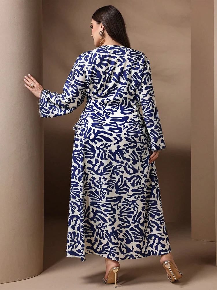 Elegant Diamond-Encrusted Maxi Dress