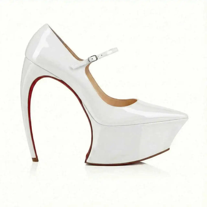 Lovely Satin Ribbon Platform Stiletto Sandals