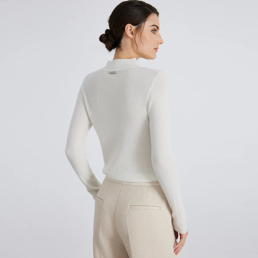 Smart Cashmere Half Turtleneck Jumper