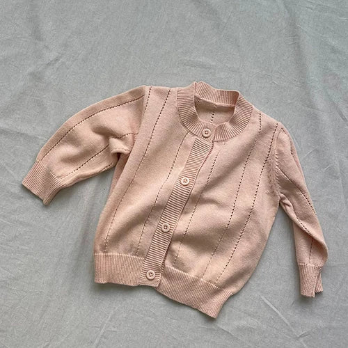 Elegant Toddler Baby Girl Knitting Cardigan