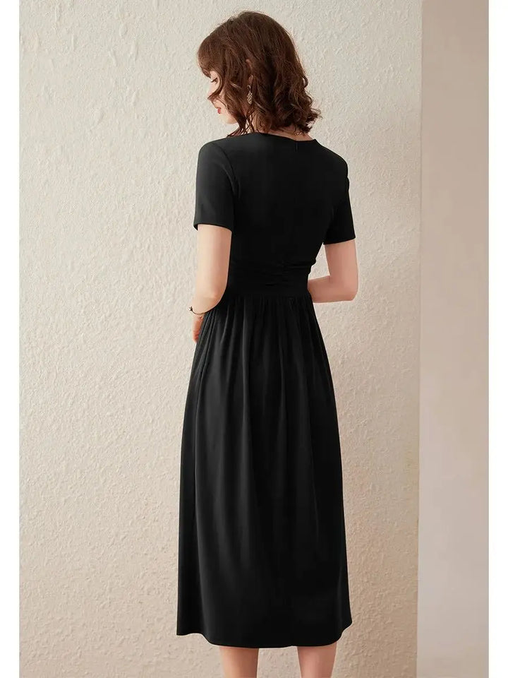 Elegant Slim A-line Dress